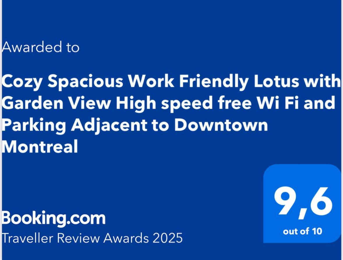 Cozy Spacious Work Friendly Lotus With Garden View High Speed Free Wi Fi And Parking Adjacent To Downtown Apartamento *